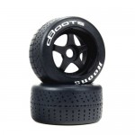[ARRMA] ARA550103 dBoots Hoons 53/100 2.9 Tire Set Silver 5-Spoke(2)