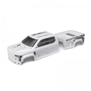 [ARRMA] ARA411028 BIG ROCK 6S BLX Painted Decaled Trimmed Body, White �����Ϸ�ٵ�