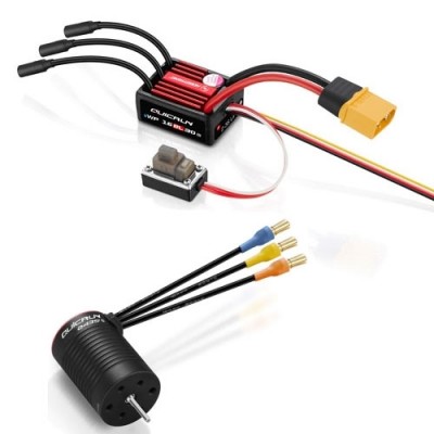 [�˾���ũ] 30110001 30404004 [HOBBYWING] QUICRUN WP 16BL30 G2 + QUICRUN 2435SL 4500KV BLACK G3 ���� ���ӱ� ������Ʈ