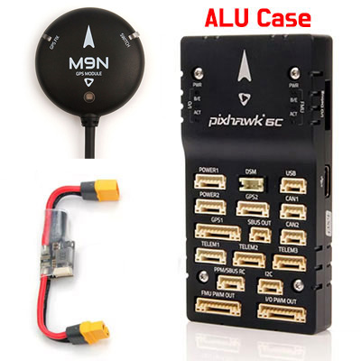 [�˾���ũ]  [HOLYBRO] �Ƚ�ȣũ 6C Pixhawk 6C (�˷�̴� ���̽�) Standard Set + M9N GPS + PM02 V3 �Ŀ����