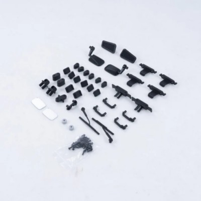 �˾���ũ C3874 [ROC HOBBY] FCX10 Defender 110 Rearview Mirror, Wiper And Handle
