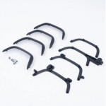 [ROC HOBBY] FCX10 Defender 110 Wheel Frame Set