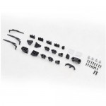 [ROC HOBBY] FCX10 Range Rover Rearview Mirror, Wiper And Handle