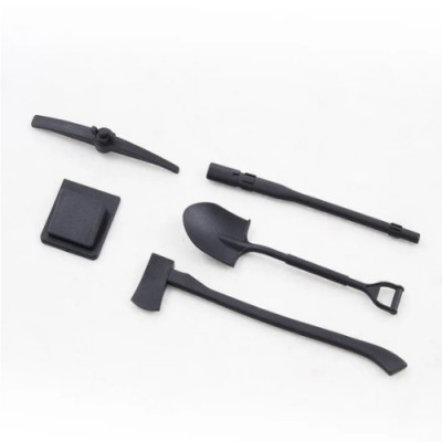 [�˾���ũ] C3845 [ROC HOBBY] FCX10 Discovery/Range Rover/Defender 110 Axe And Shovel (Decorative)
