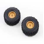 [ROC HOBBY] FCX10 Discovery Wheel Assembly 1 Pair (25 Degrees)