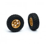 [ROC HOBBY] FCX24M Defender 110/90 Wheel Assembly Set