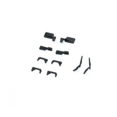 �˾���ũ C3486 [ROC HOBBY] FCX24M Defender 110/90 Rearview Mirror, Wiper and Handle