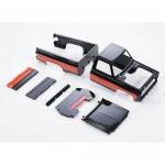 [ROC HOBBY] FCX18 K10 BODY SHELL BLACK/RED