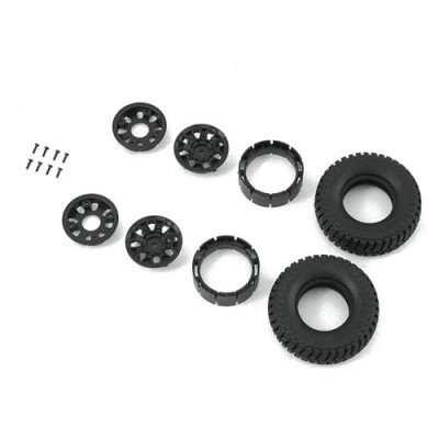 [�˾���ũ] C3396 [ROC HOBBY] 1:18 HUMMER EV WHEEL SET