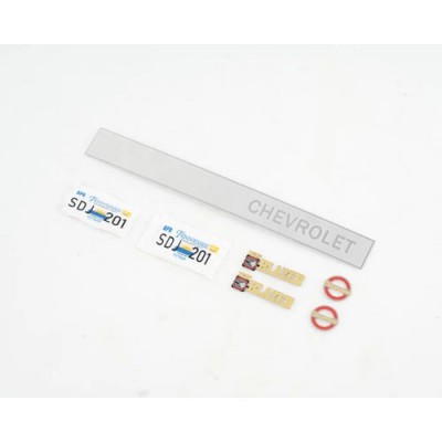 �˾���ũ C3269 [ROC HOBBY] FCX10 1:10 CHEVROLET K5 BLAZER LOGO AND LICENSE PLATE
