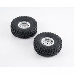[ROC HOBBY] FCX10 1:10 CHEVROLET K5 BLAZER WHEEL ASSEMBLY 1 PAIR