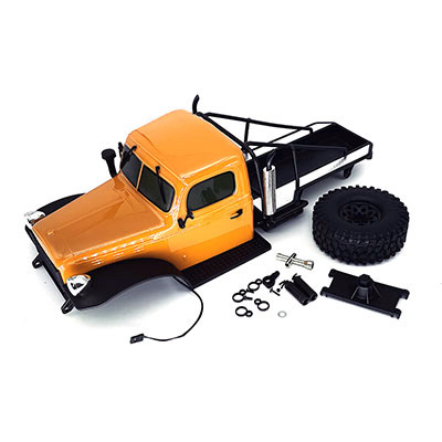�˾���ũ AT-Bodyset-Y [ROC HOBBY] 1:10 Atlas 4x4 �ٵ� ��Ʈ Yellow (������ ���̴� ���)