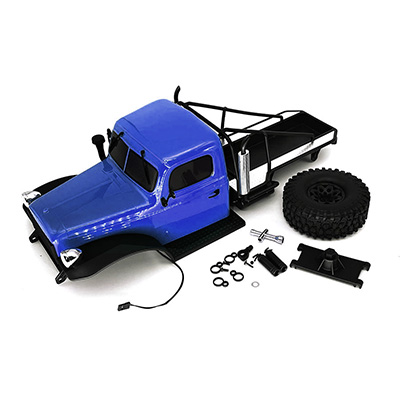 �˾���ũ AT-Bodyset-B [ROC HOBBY] 1:10 Atlas 4x4 �ٵ� ��Ʈ Blue (������ ���̴� ���)