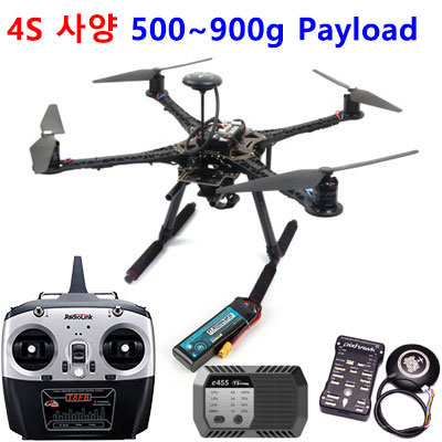 [�˾���ũ]  S500 ����/������ ��� 4S ��� + �Ƚ�ȣũ + GPS + T8FB ������ ���� Ǯ�� (�ִ� 900g ���̷ε�)