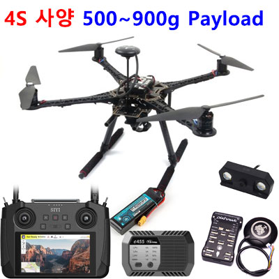 [�˾���ũ]  S500 ����/������ ��� 4S ��� + �Ƚ�ȣũ + GPS + MK15 ������ + ī�޶� ���� Ǯ�� (�ִ� 900g ���̷ε�)