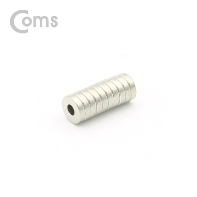 ¾Ë¾¾¹ðÅ© ID464 Coms Ãʰ·Â ¸µÇü ³×¿Àµð¿ò ÀÚ¼® ¼Ò, Áö¸§ 8mm, 10°³ÀÔ 1Set, ¿øÇü ¸¶±×³×ƽ ¸¶±×³Ý