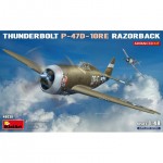 [Miniart] BE48030 1/48 Thunderbolt P-47D-10RE Razorback-ADVANCED KIT