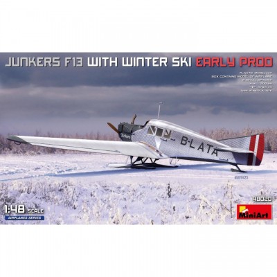 [�˾���ũ] BE48020 [Miniart] BE48020 1/48 Junkers F13 with Winter Ski. EARLY PROD