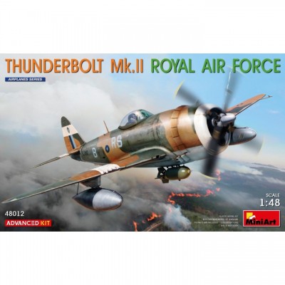 [�˾���ũ] BE48012 [Miniart] BE48012 1/48 Thunderbolt Mk.II. Royal Air Force Advanced Kit