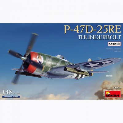 [�˾���ũ] BE48009 [Miniart] BE48009 1/48 P-47D-25RE Thunderbolt. Basic Kit