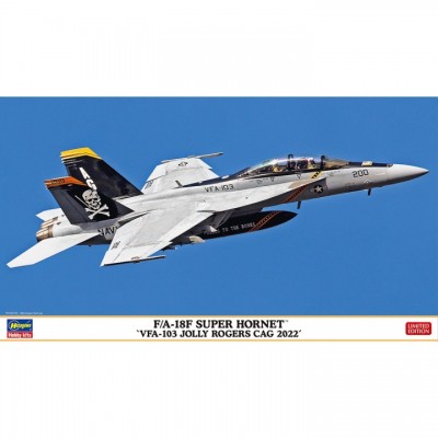 [�˾���ũ] BH02458 [Hasegawa] BH02458 1/72 F/A-18F Super Hornet VFA-103 Jolly Rogers CAG 2022