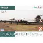 [PLATZ] BPFC-21 1/144 F-104J Starfighter Eiko Last Flight (Set of 2)