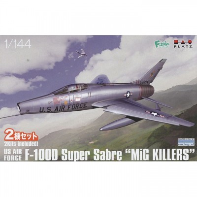 [�˾���ũ] BPPF-83 [PLATZ] BPPF-83 1/144 F-100D Super Saber Mig Killers-Set of 2
