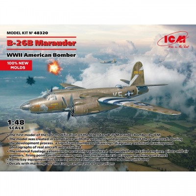 [�˾���ũ] BICM48320 [ICM] BICM48320 1/48 B-26B Marauder
