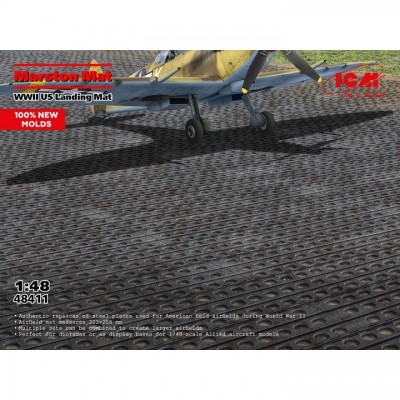 [�˾���ũ] BICM48411 [ICM] BICM48411 1/48 Marston Mat, WWII US Landing Mat