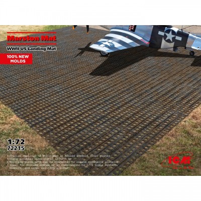 [�˾���ũ] BICM72215 [ICM] BICM72215 1/72 Marston Mat, WWII US Landing Mat