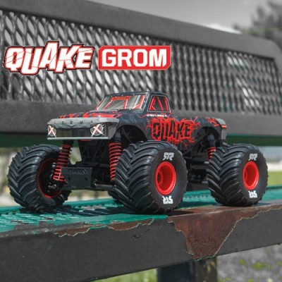 [�˾���ũ] ARA2137T1 [ARRMA] 1/16 QUAKE GROM 4X4 RTR Brushed ���� Ʈ�� ,���� (������,���͸�,������ ����)
