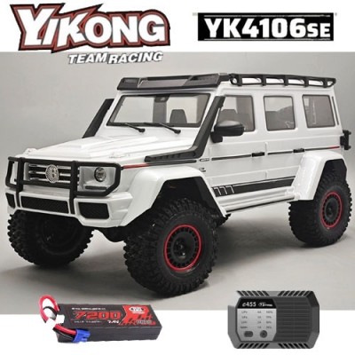 [�˾���ũ] YK4106 SE Pearl  White(Ǯ��Ʈ����) [YK HOBBY] 1:10 YK4106 SE ROCK Trial �� Ʈ���̾� RTR Ǯ��