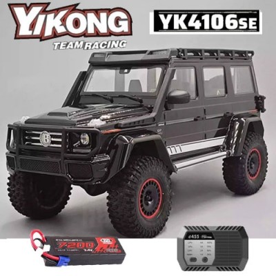 [�˾���ũ] YK4106 SE Black(Ǯ��Ʈ����) [YK HOBBY] 1:10 YK4106 SE ROCK Trial �� Ʈ���̾� RTR Ǯ��