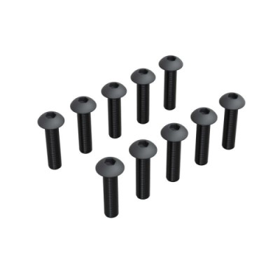 �˾���ũ ARA-3443 [ARRMA] ARA-3443 M2.5x12mm Button Head Screw With M3 Head (10)