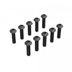 [ARRMA] ARA-3443 M2.5x12mm Button Head Screw With M3 Head (10)