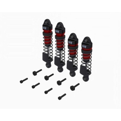 �˾���ũ ARA-2670 [ARRMA] ARA-2670 Shock Set, Front/Rear Assembled, TBC cSt Oil, Red (4Pcs): MINI