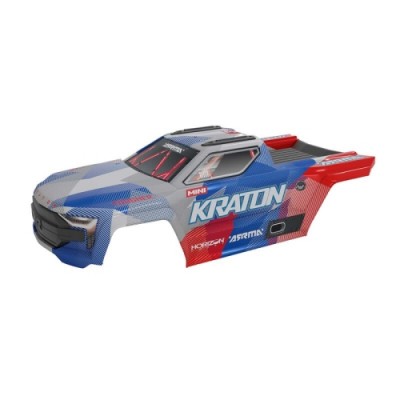 �˾���ũ ARA-2653 [ARRMA] ARA-2653 MINI KRATON Body, Red/Blue