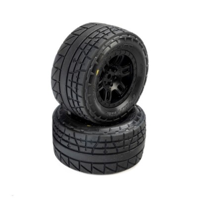 �˾���ũ PRO1034510 [PROLINE-RACING] 10345-10 Menace ��/�ĸ� ��Ʈ��Ʈ Ÿ�̾� ���� 12mm ���� ���ø� �Ľ�(2��): ARRMA MINI KRATON