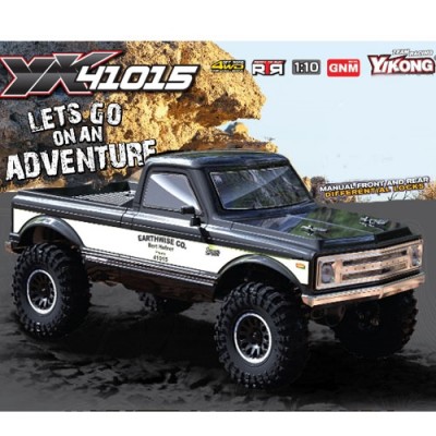 [�˾���ũ] YK41015 Black [YK HOBBY] 1:10 YK41015 Pro ROCK Trial �� 4WD Ʈ���̾�RTR LCG ���� (����)