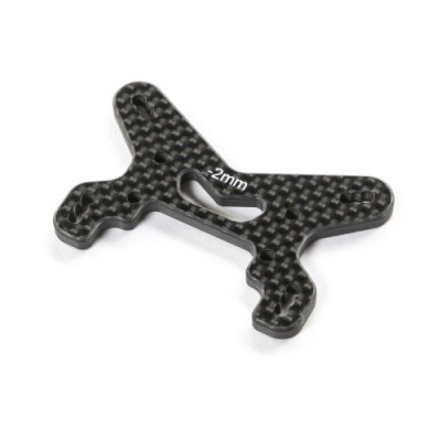 [�˾���ũ] TLR-1306 [TLR Racing] TLR-1306 Carbon Front Shock Tower, -2mm: 22X-4 2.0