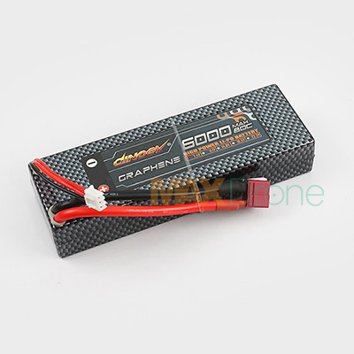 [�˾���ũ]  [Dinogy] Graphene 7.4V 6000mAh 2S 80C(Deans Hard Pack)
