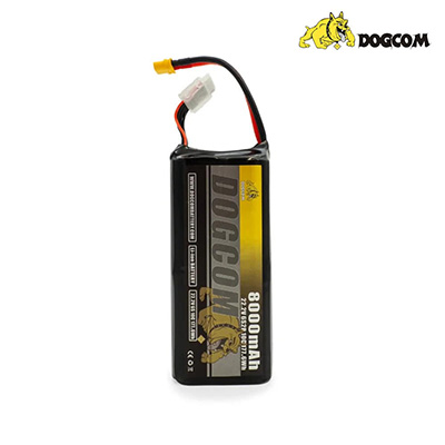 [�˾���ũ]  DOGCOM 21700 6�� 22.2V 8000mAh 10C ��Ƭ�̿� ���͸� - XT60