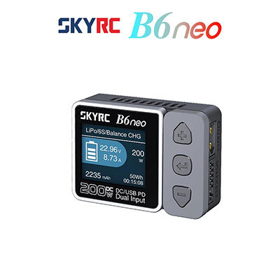 [�˾���ũ] SK-100198-02 [SKYRC] B6 �׿� ����Ʈ ������ (DC 200W / 20A) - ����/�׷���