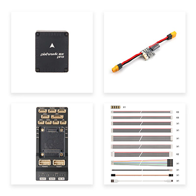 [�˾���ũ] HL-11070 [Holybro] �Ƚ�ȣũ 6X Pro ���Ĵٵ� v2A ���� ��Ʈ�ѷ� PM02D �Ŀ���� ���� (�����Ǹ�)