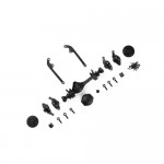 [ROC HOBBY] 1:12 JIMNY FRONT AXLE PLASTIC PARTS