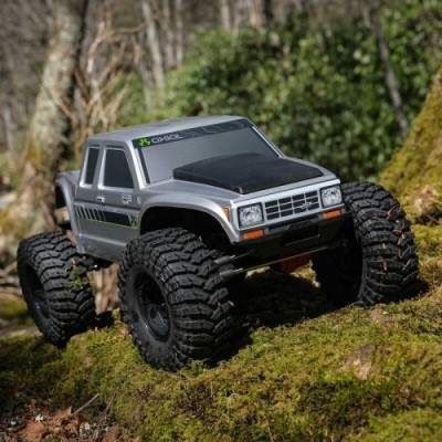 [�˾���ũ] AXI-2036T1 [Axial] 1/10 SCX10 III Coyote 4X4 RTR Brushed Rock Crawler, Silver
