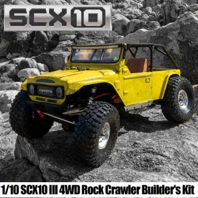 [�˾���ũ] AXI-2755 [Axial] 1/10 SCX10 III 4WD Rock Crawler Builders Kit (�ֽ��� ��ǰ�� ������ ŰƮ-���� ��Ŭ����)