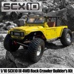 [Axial] 1/10 SCX10 III 4WD Rock Crawler Builders Kit (�ֽ��� ��ǰ�� ������ ŰƮ-���� ��Ŭ����)