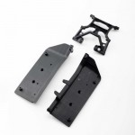 [Axial] AXI-3869 Side Plates & Chassis Brace: SCX10 III