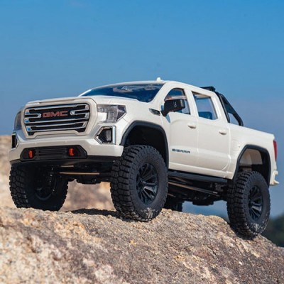 [�˾���ũ] FMS11853RTRWH-BL [ROC HOBBY] FMS FCX18S 1:18 GMC SIERRA 2019 White Brushless �Ⱦ� Ʈ�� RTR